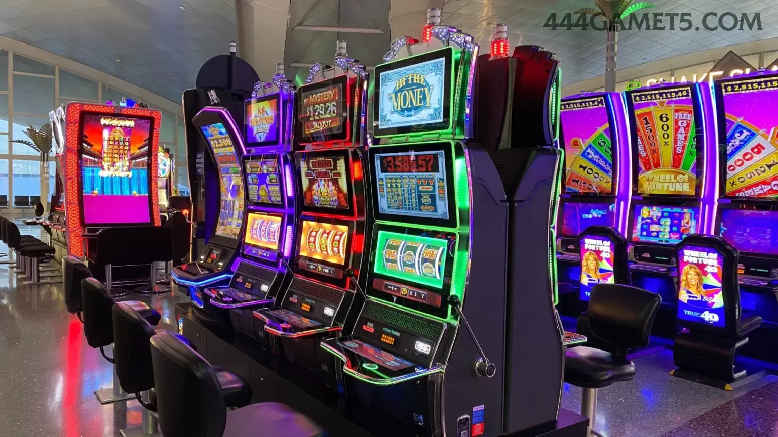 Controles de paJogonto e BRL em 444game